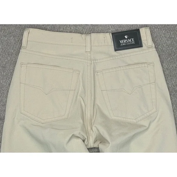 Versace Jeans Couture Ittierre Vintage Men's 5 Pocket Casual Pants Size 28x33 - Picture 14 of 16
